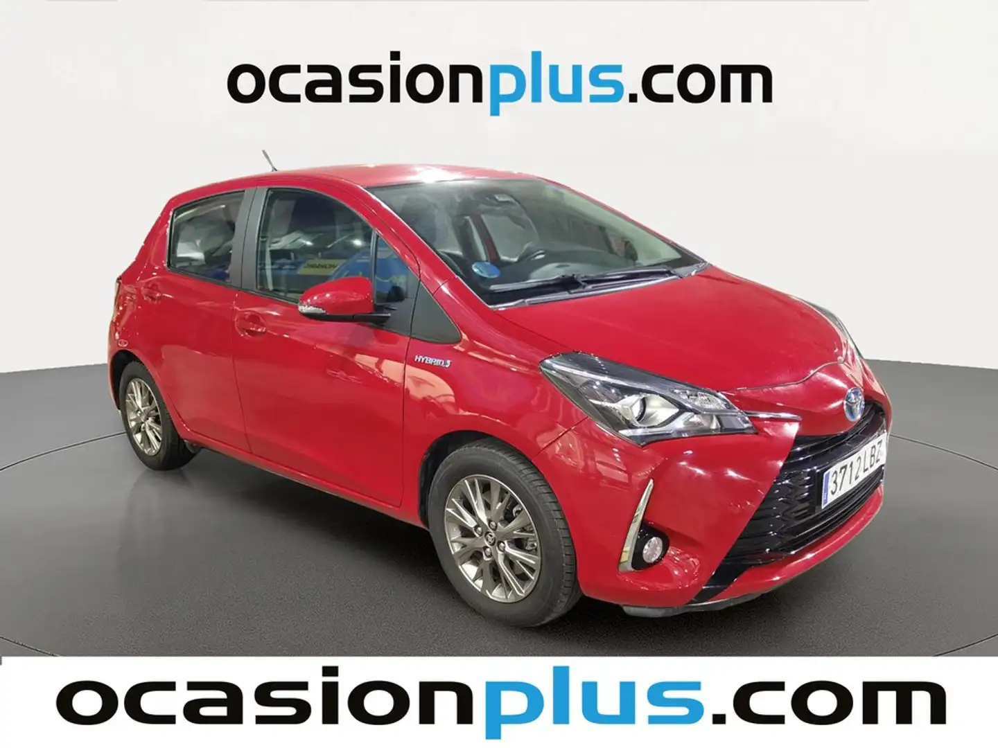 Toyota Yaris 100H 1.5 Active Rojo - 2