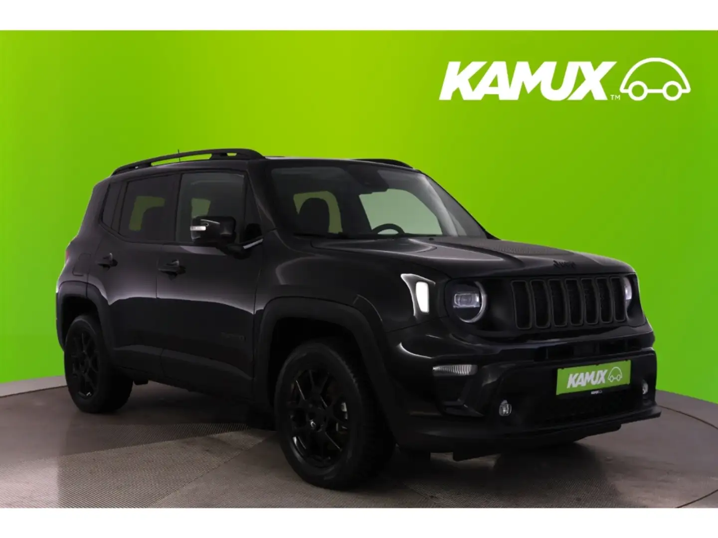 Jeep Renegade 1.3PlugIn-Hy.AWD Aut.Limited+NAVI+TEMPO Zwart - 1