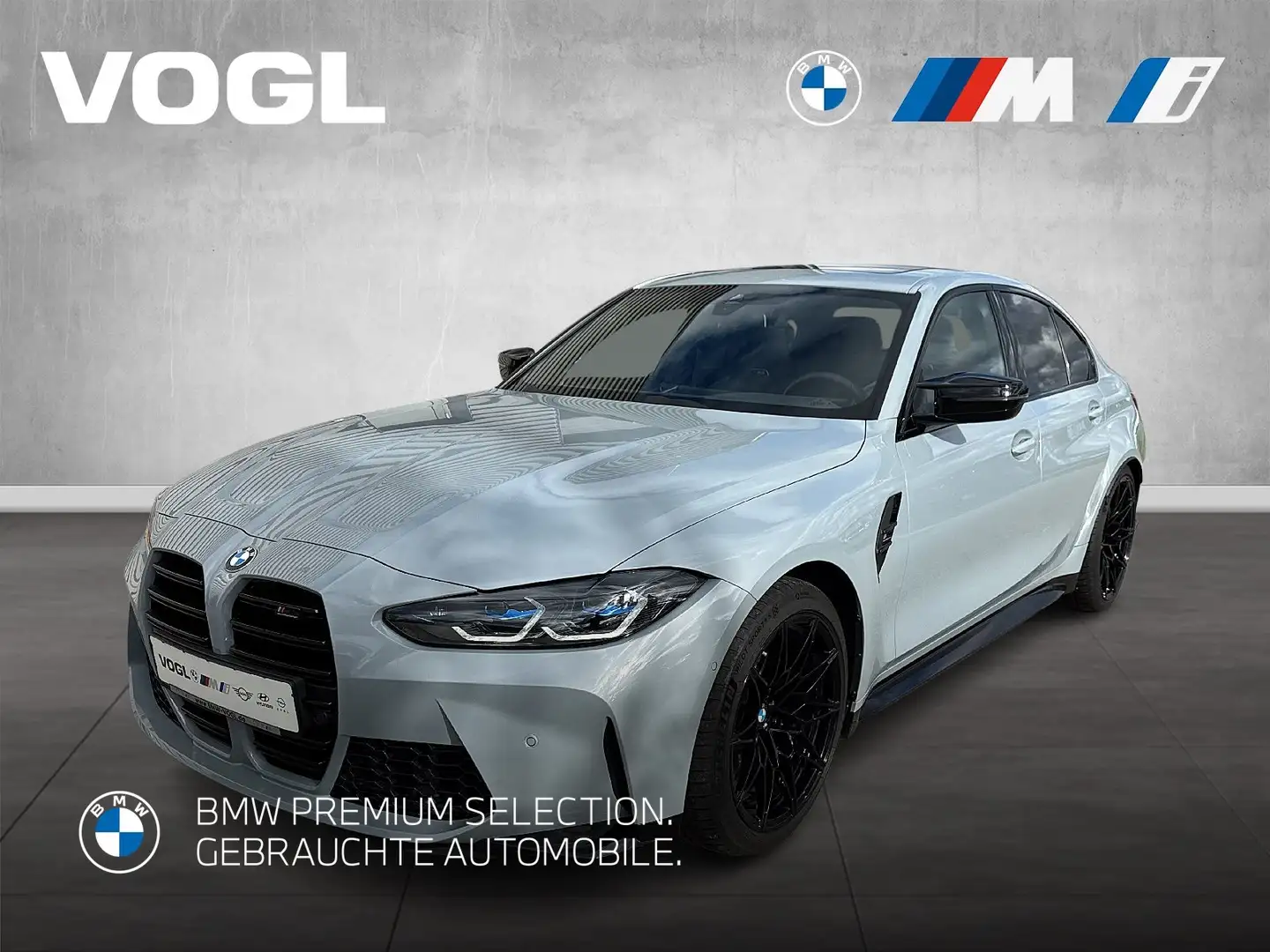 BMW M3 Competition M xDrive elekt. Glasdach SHZ Grau - 1