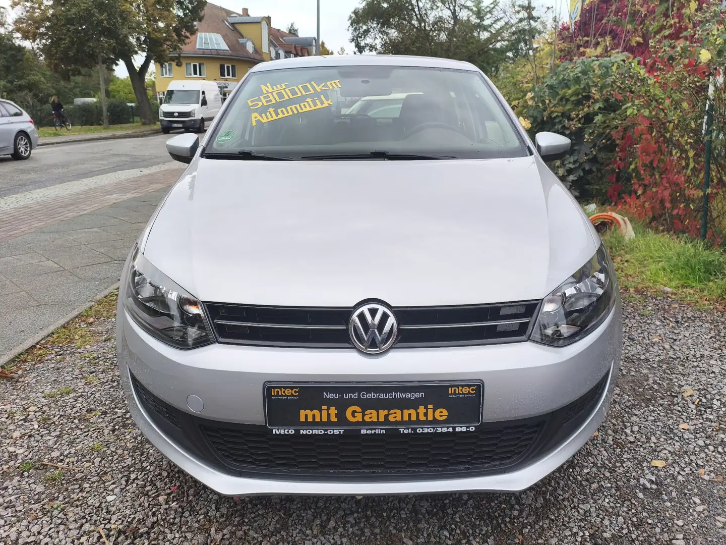 Volkswagen Polo Polo V 5Türer 1.2 TSI DSG Automatik nur 58400Km Silber - 2