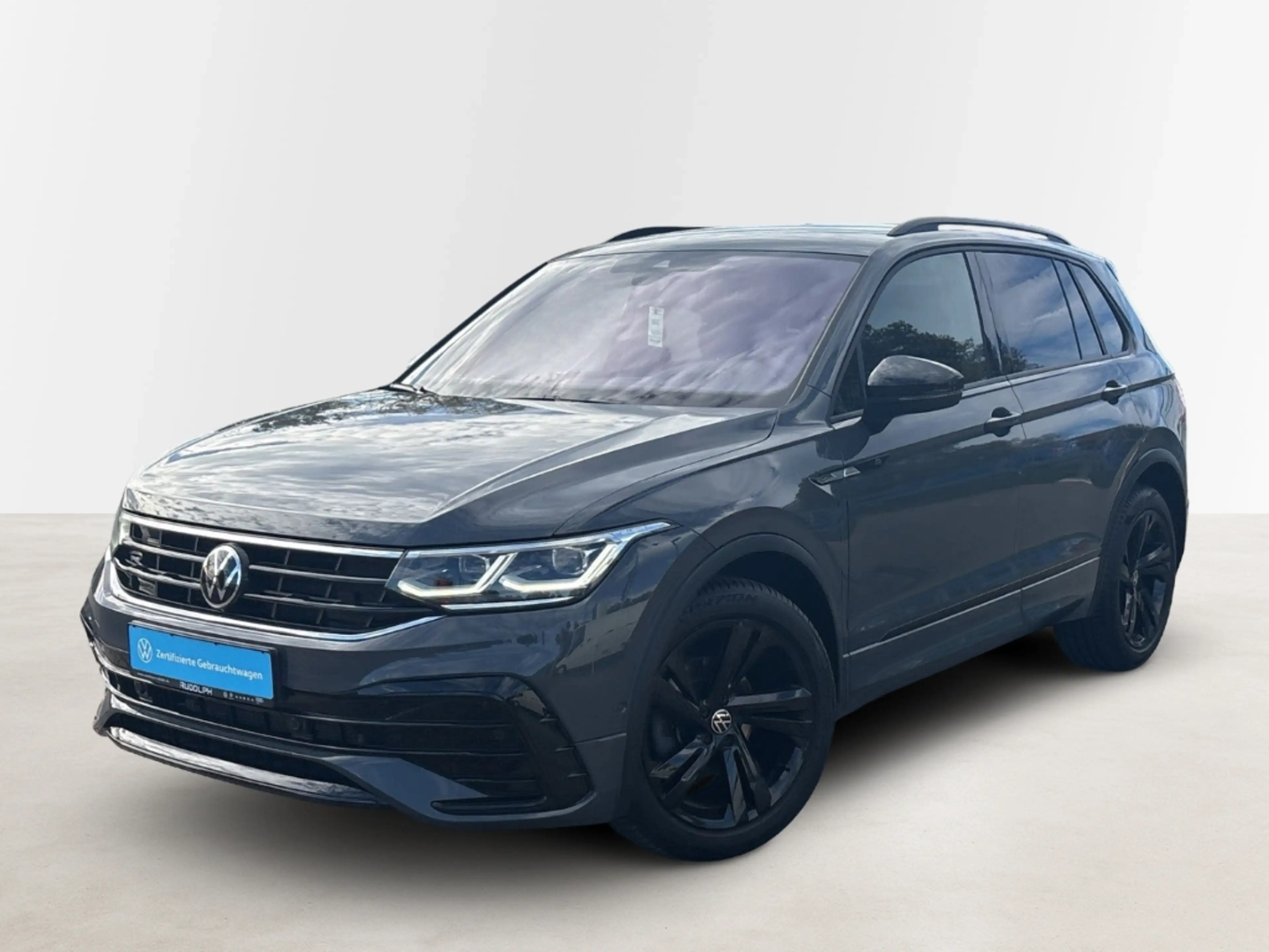 Volkswagen Tiguan R-Line Navi LED Winterpaket AHK SHZ ACC Fernlichta