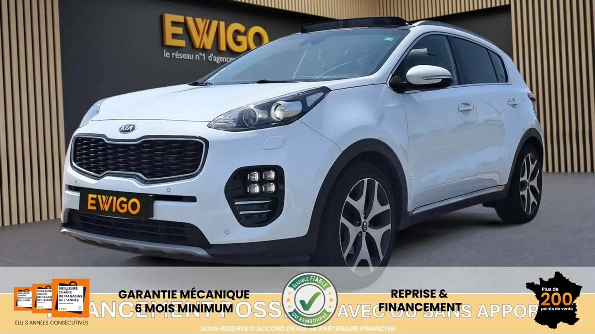 Kia Sportage 1.7 CRDI 140 GT LINE PACK PREMIUM 4X2 DCT / Entretien Constructeur / - 1