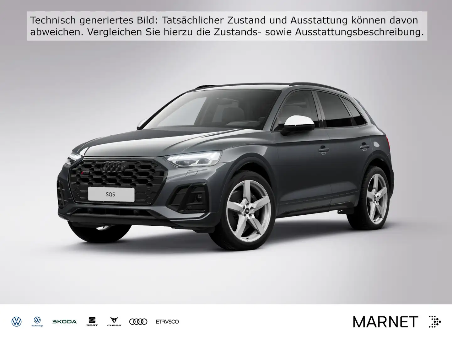 Audi SQ5 3.0 TDI quattro*Matrix*Optikpaket*Stadt/Tour Grau - 1