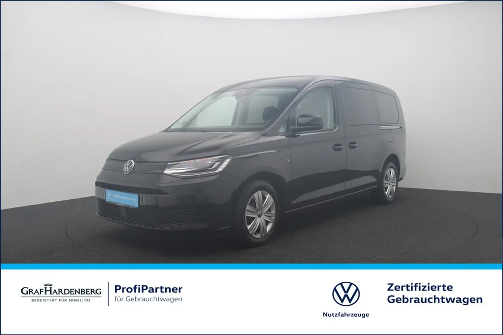 Volkswagen Caddy Maxi 2.0 TDI DSG LED Navi AHK Schwarz - 1