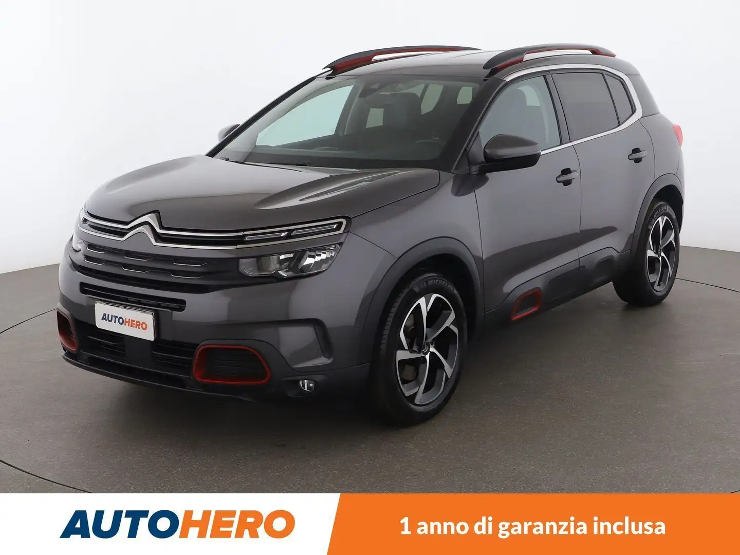 Citroen C5 Aircross 1.5 Blue-HDi Feel Pack 130 CV Grigio - 1