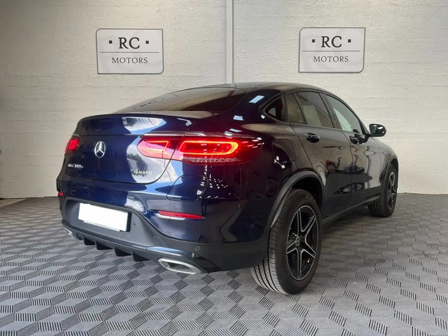 Mercedes-Benz GLC 300 e AMG Line *Cam *FullLED *PkSport *JA19 *FRANCE Bleu - 2