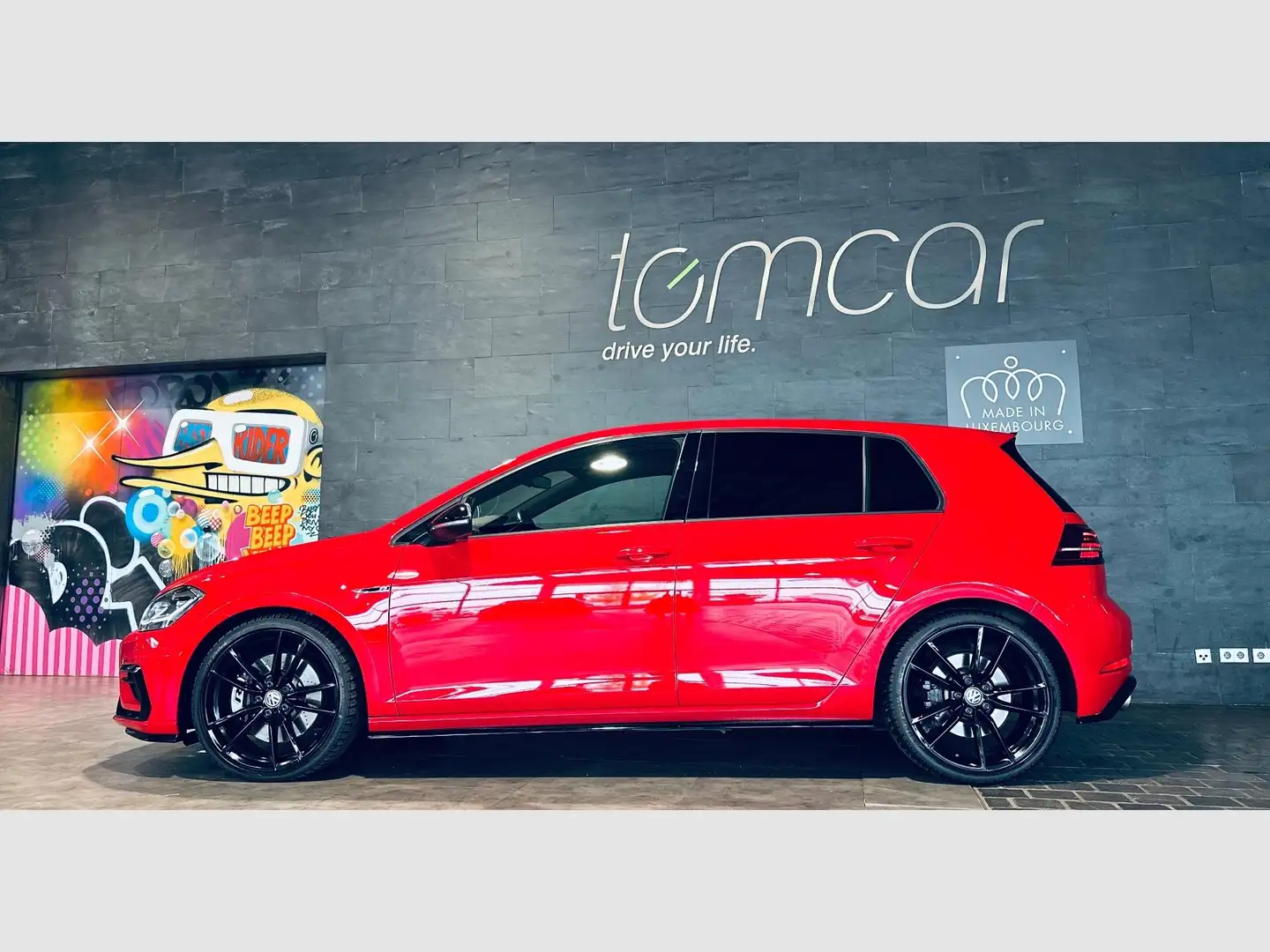 Volkswagen Golf GOLF VII R 4MOTION DSG Rouge - 1