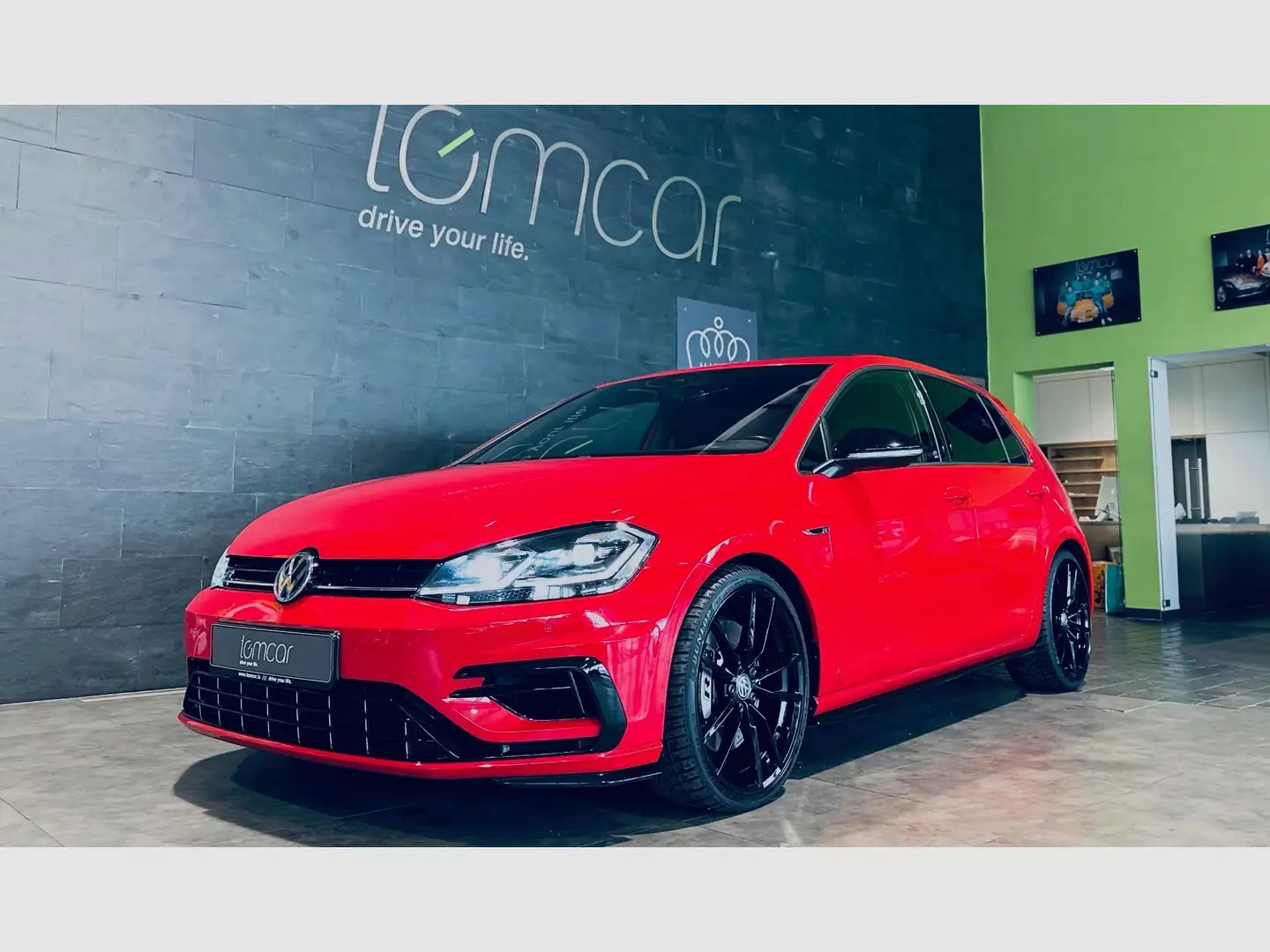Volkswagen Golf GOLF VII R 4MOTION DSG Rouge - 2