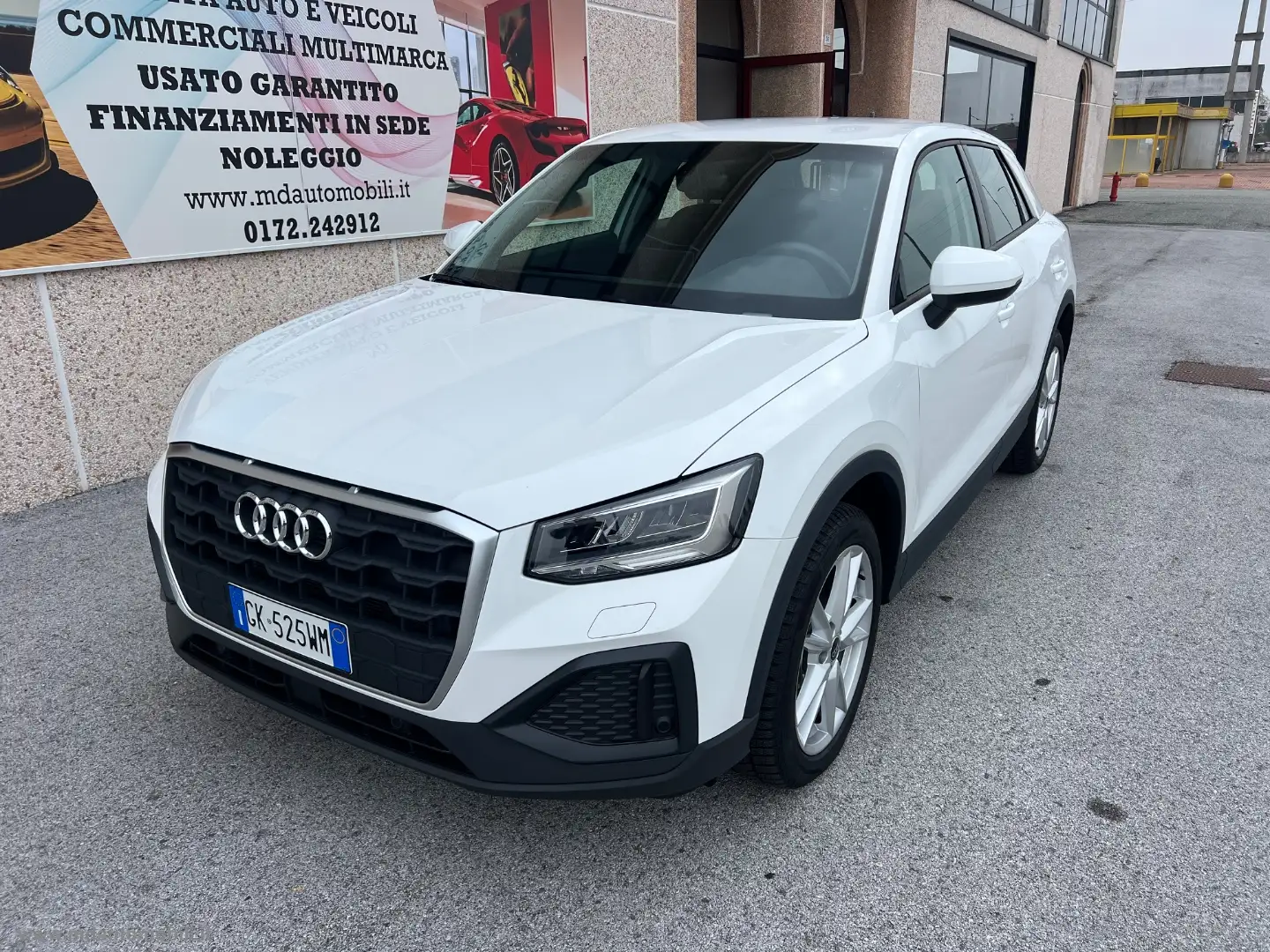 Audi Q2 30 TDI S tronic Admired Advanced SOLO KM.1200 PARI Bianco - 1