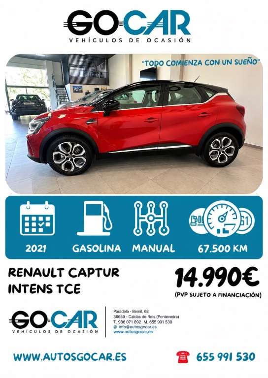 Renault Captur TCe Intens 67kW - foto 1