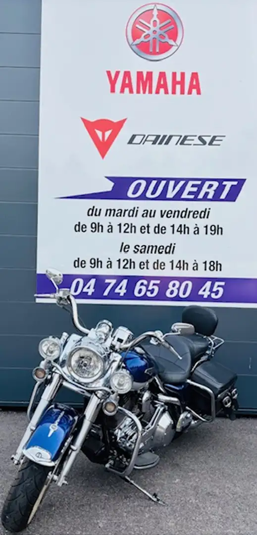 Harley-Davidson Road King Bleu - 2