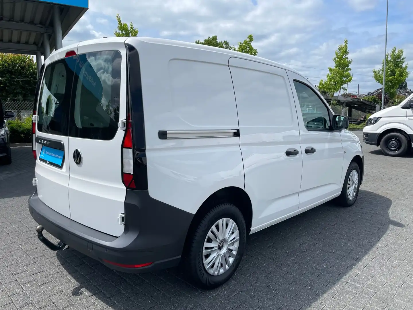 Volkswagen Caddy 2.0 TDI Klima AHK PDC H.flügeltüren Wit - 2