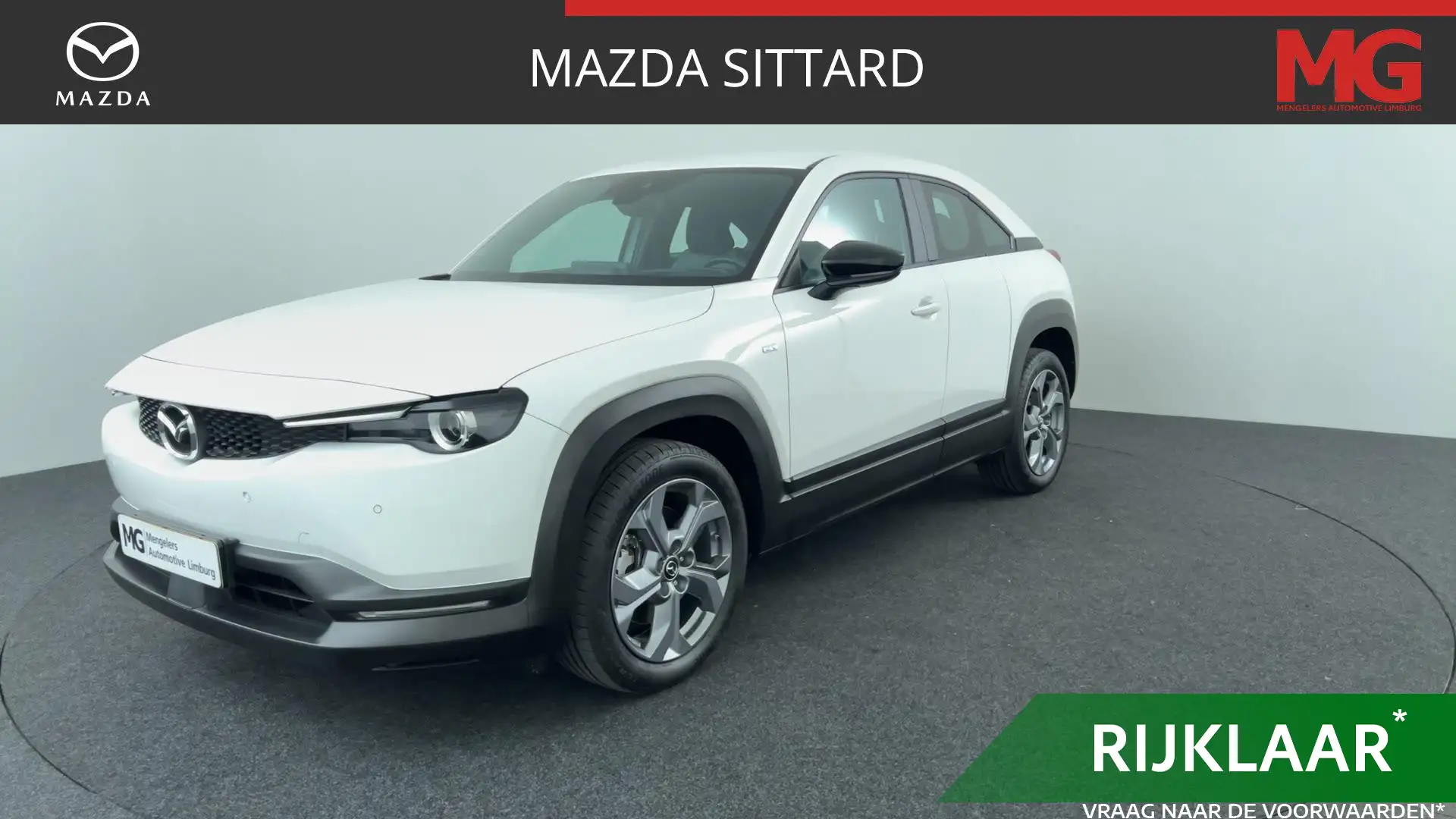 Mazda MX-30 e-SkyActiv EV 145 Prime-line 36 kWh | Rijklaar | N Wit - 1