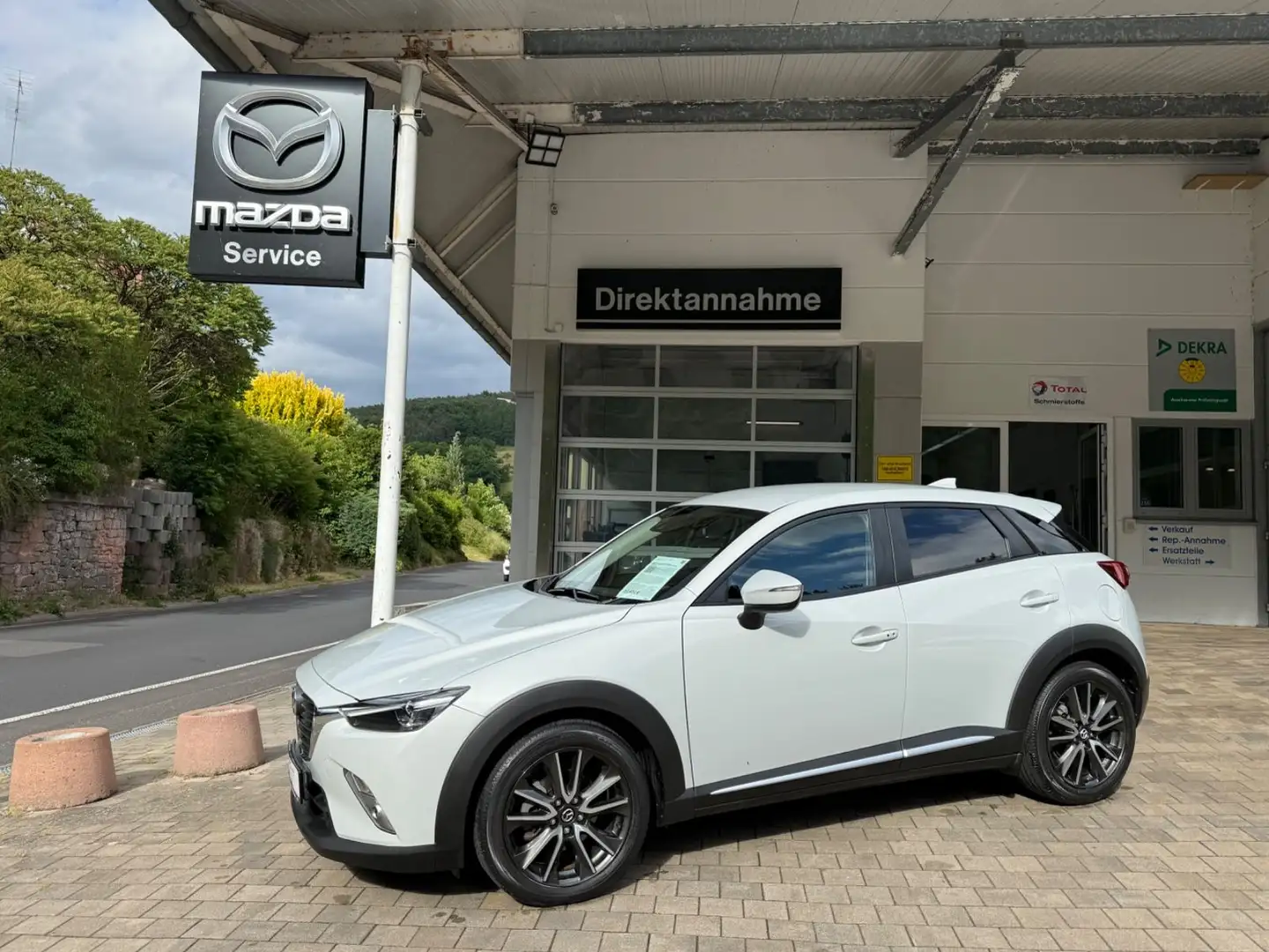 Mazda CX-3 Sports-Line AWD 150PS org.10650Km Blanco - 1
