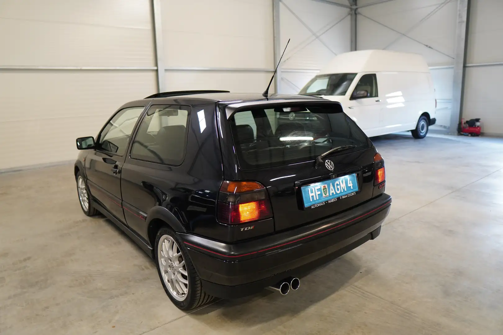 Volkswagen Golf GTI "20 Years" TDI  TOP LEDER KLIMAAUTOMATIK SH Noir - 2
