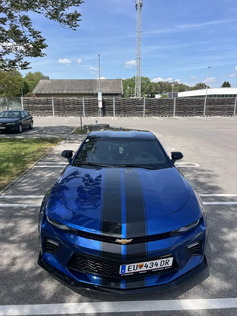Chevrolet Camaro Turbo Blau - 2