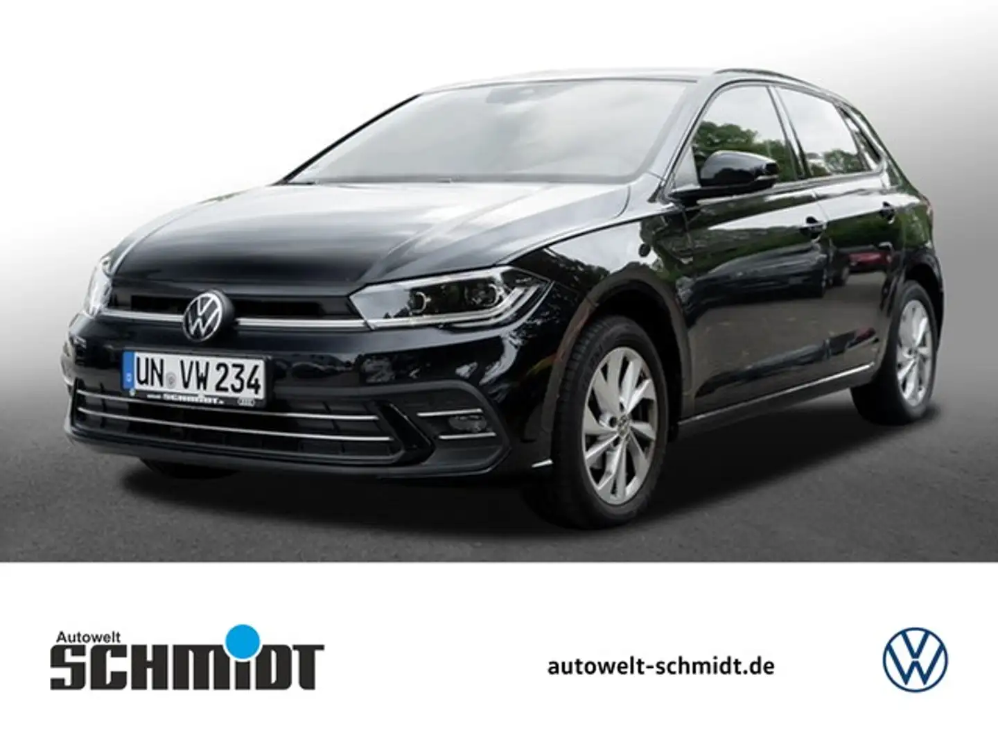 Volkswagen Polo 1,0 l TSI Style NAVI Klimaaut. IQ-DRIVE CAR PLA... Schwarz - 1