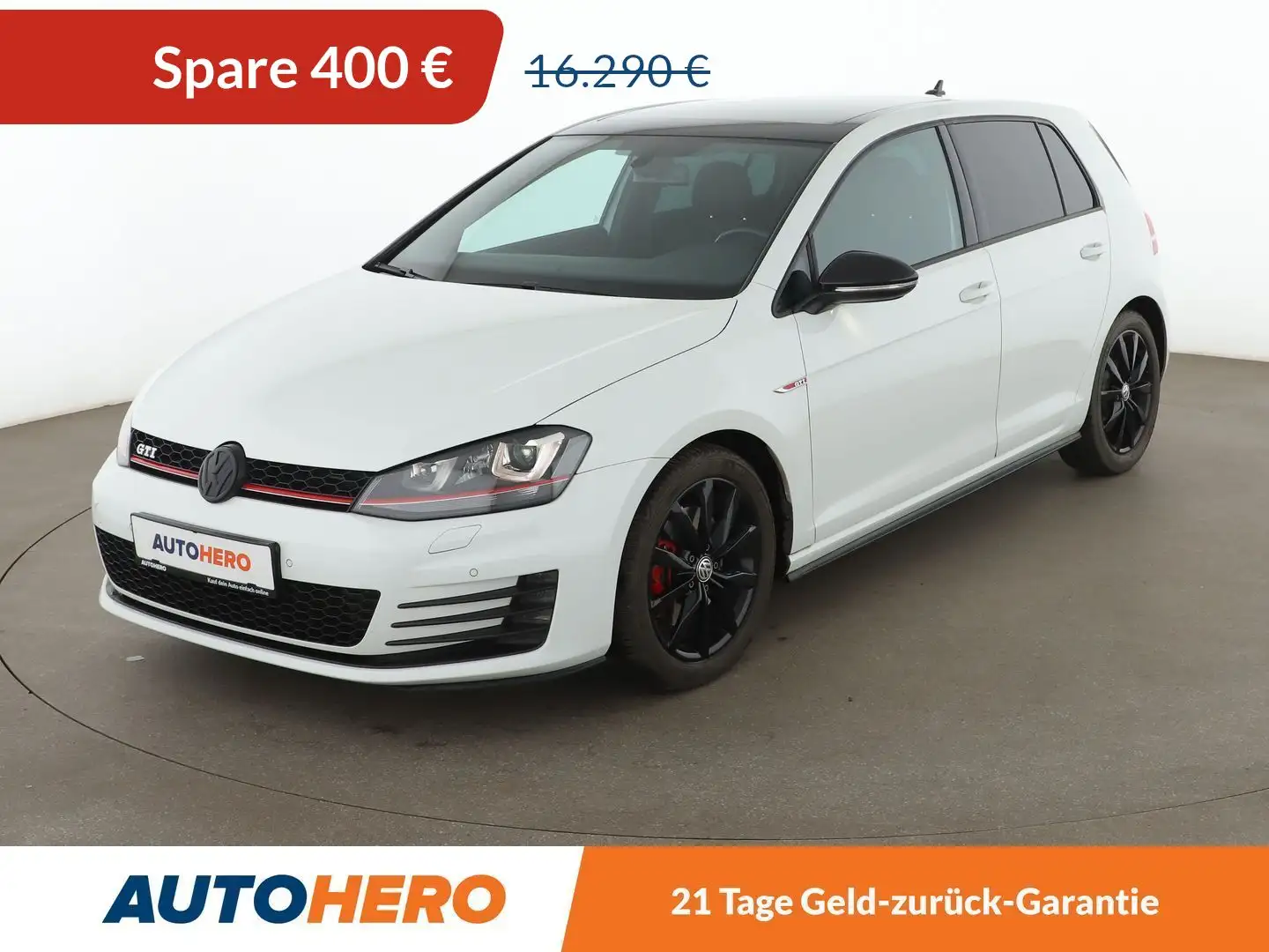 Volkswagen Golf GTI 2.0 TSI GTI BlueMotion Tech*BI-XENON*PDC*SHZ* Weiß - 1