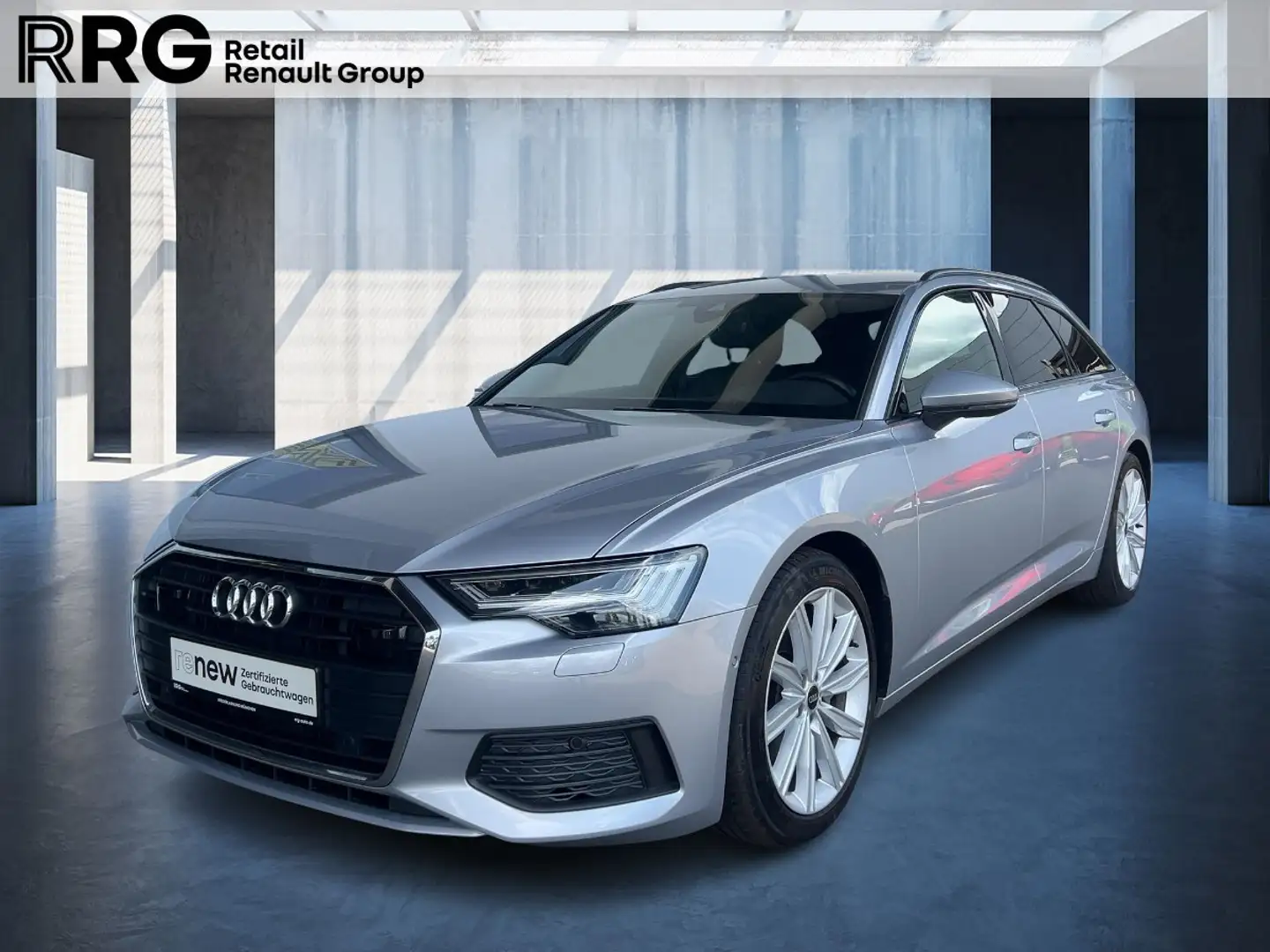 Audi A6 35 2.0 TDI Avant Basis Silber - 1