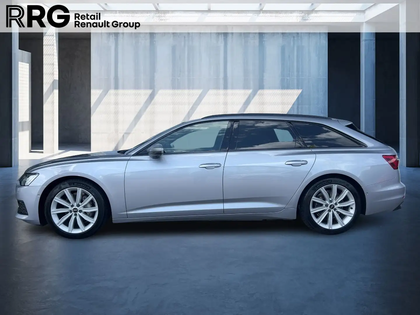 Audi A6 35 2.0 TDI Avant Basis Silber - 2