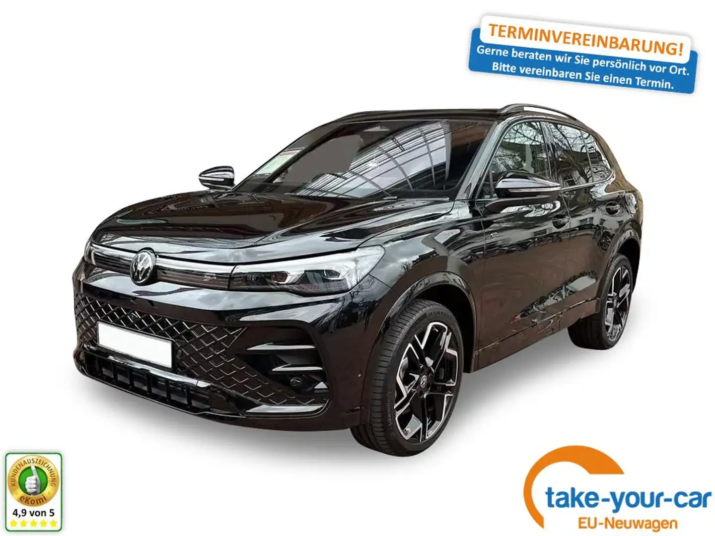 Volkswagen Tiguan R-Line Limited DSG+AHK+HUD+NAVI+MATRIX+EL. HECK... Grün - 1