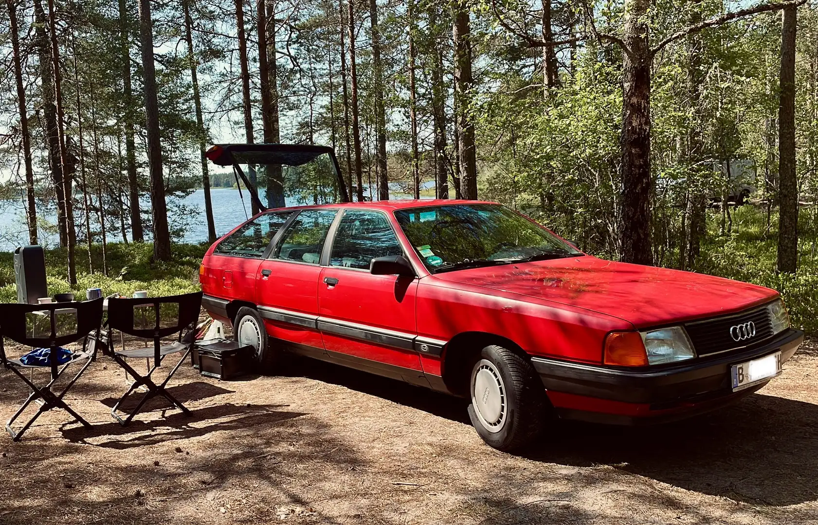 Audi 100 Audi 100 Avant / H-Kennzeichen / TÜV 12-2026 Rot - 1