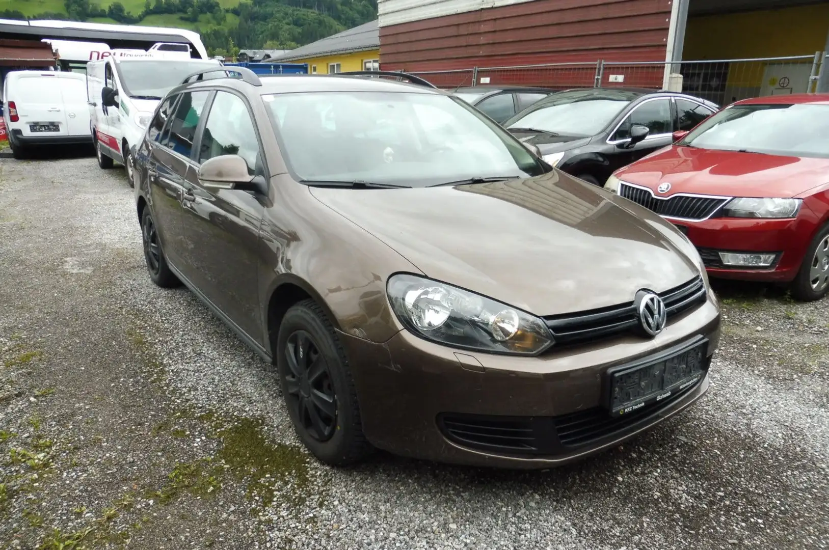 Volkswagen Golf VI Variant Trendline BlueMotion Braun - 2