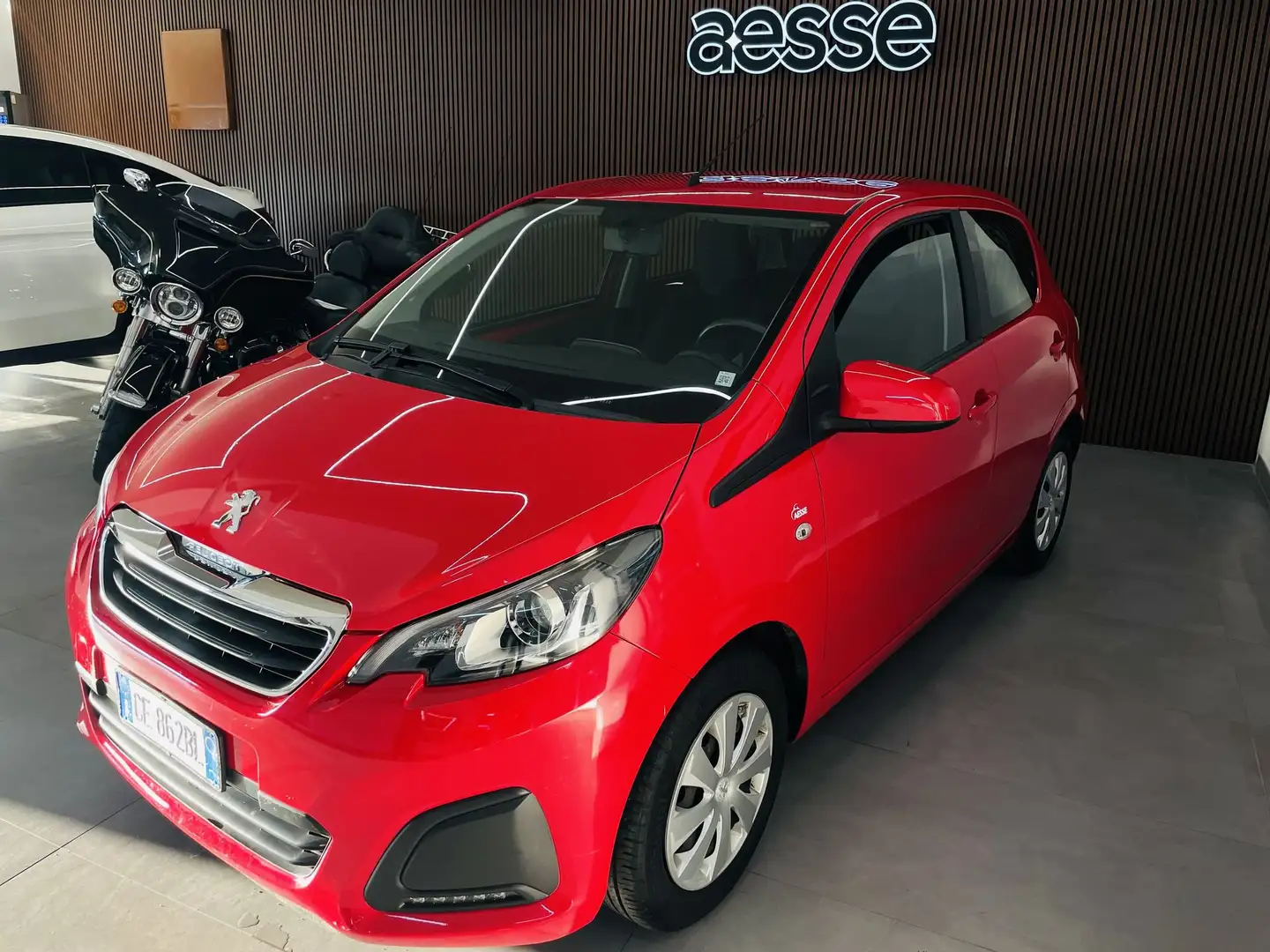 Peugeot 108 VTi 72 S&S 5 porte Active Rosso - 1