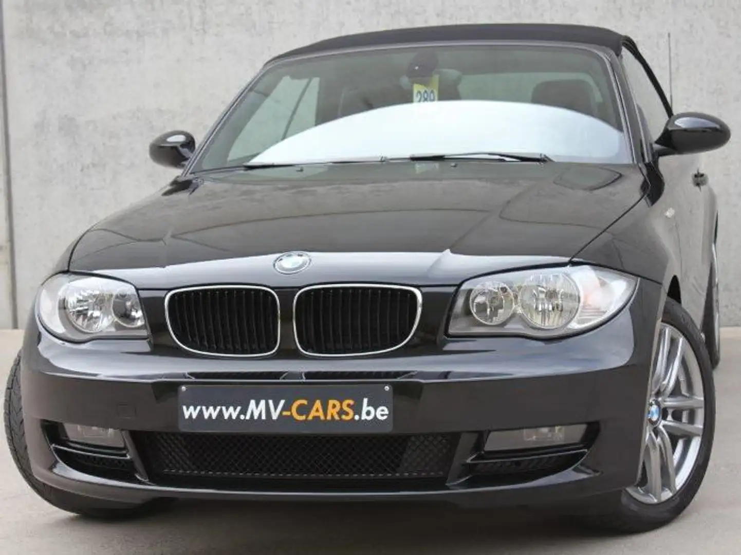 BMW 118 BMW 118i cabrio/Pdc/zetelv./multistuur Noir - 1