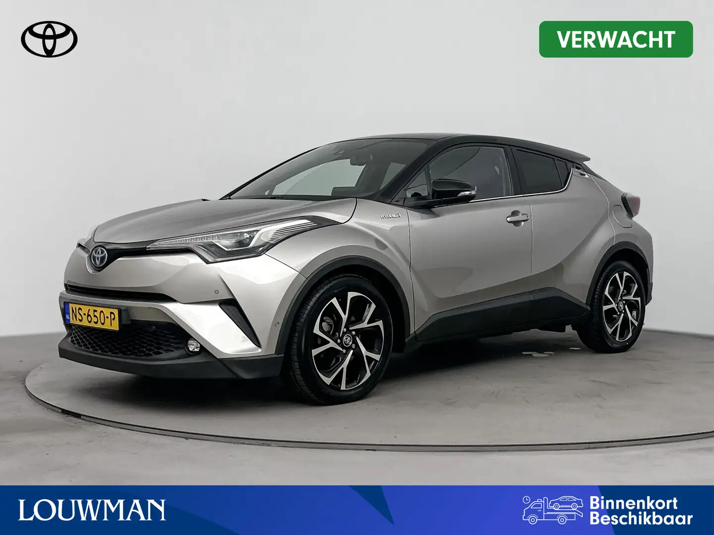 Toyota C-HR 1.8 Hybrid Bi-Tone Plus Grijs - 1