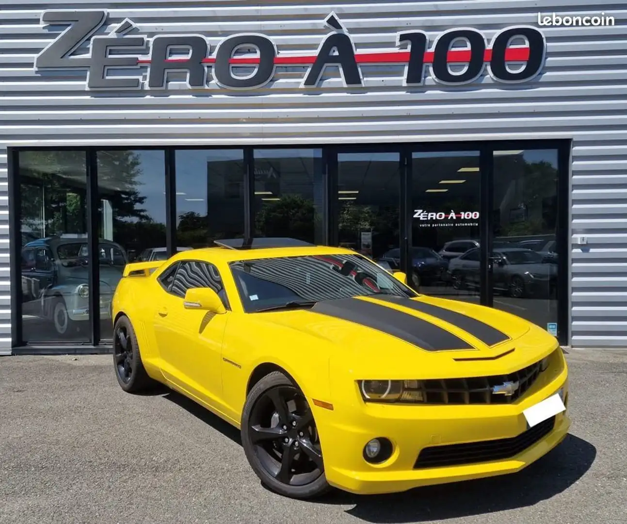 Chevrolet Camaro ss v8 6.2 405 BVA Transformers Jaune - 1