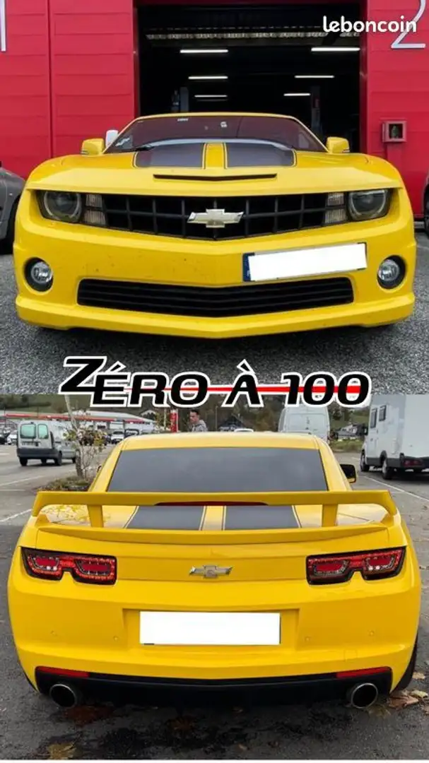 Chevrolet Camaro ss v8 6.2 405 BVA Transformers Amarillo - 2