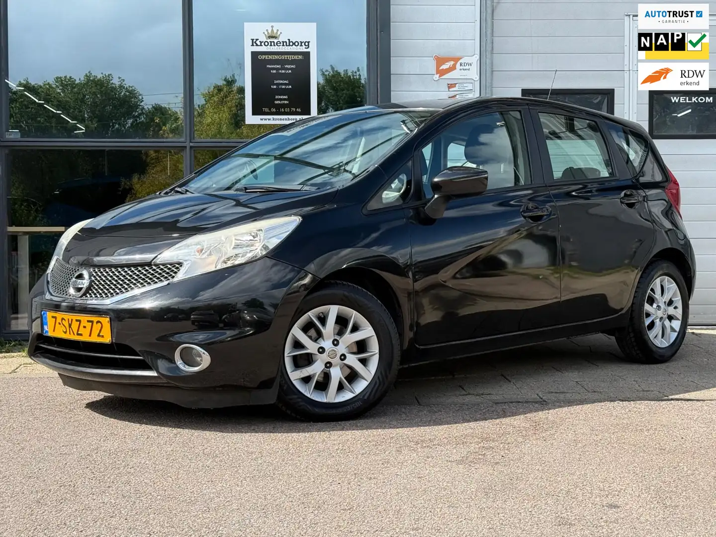 Nissan Note 1.2 Connect Edition, NAVI, CAMERA Fekete - 1