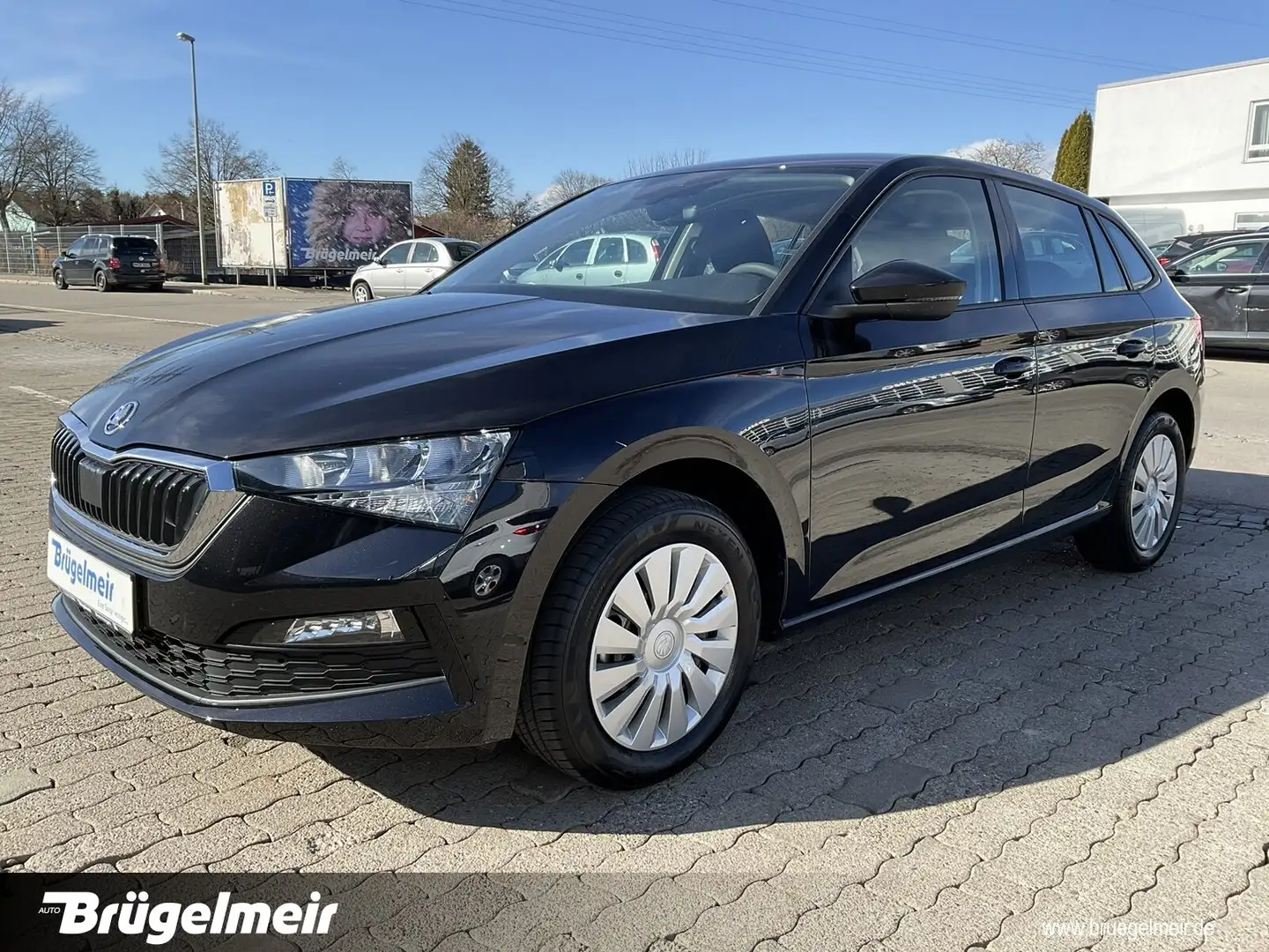 Skoda Scala Scala 1.0 TSI Ambition+LED+SHZ+FRONT-SMARTLINK Zwart - 2