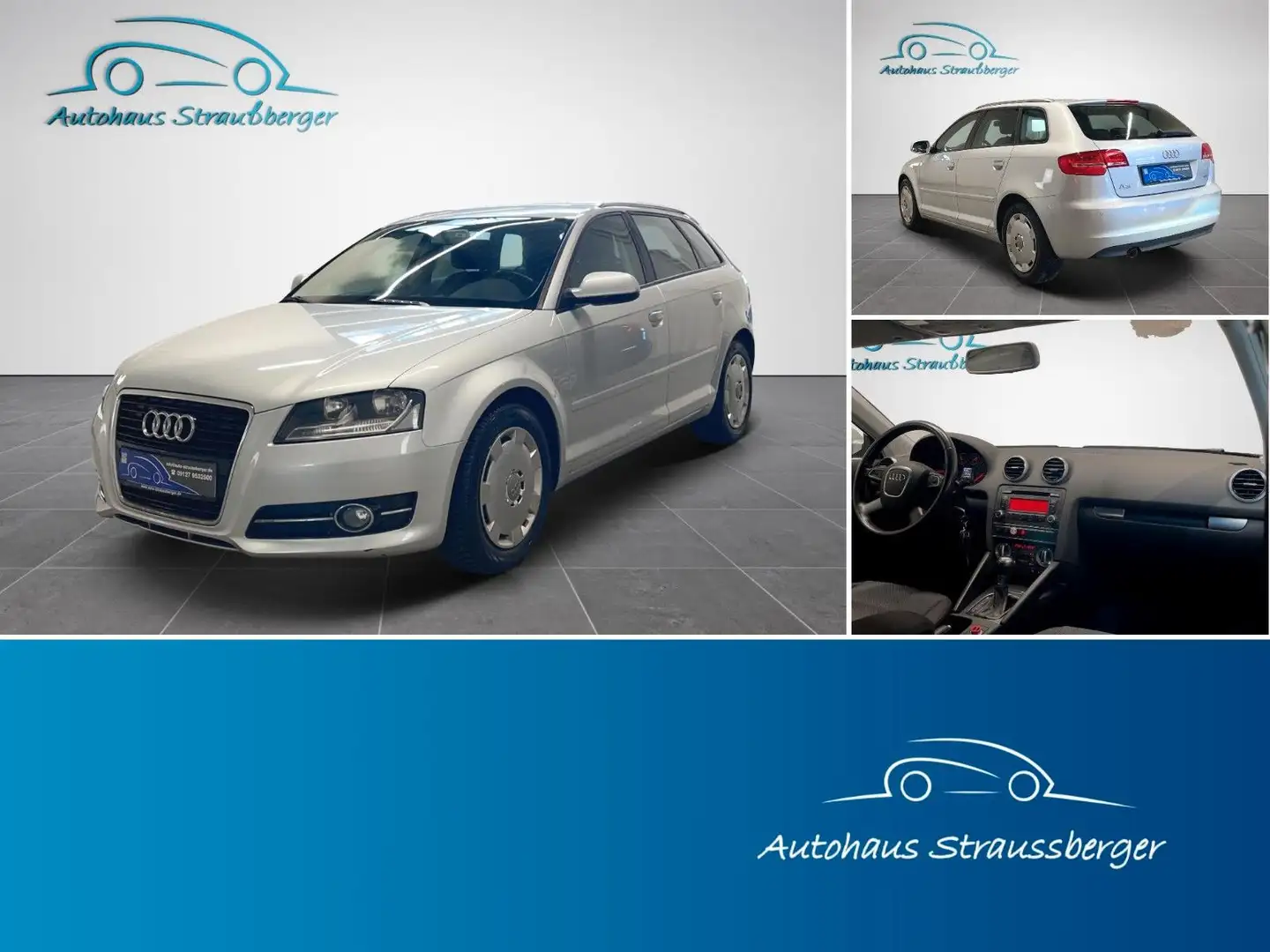 Audi A3 Sportback 2.0 TDI Attraction TMP SHZ PDC hi. Срібний - 1