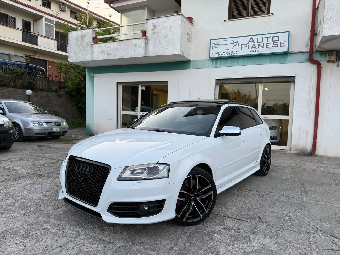 Audi S3 Sportback 2.0 tfsi quattro s-tronic Stage 3 Blanc - 1