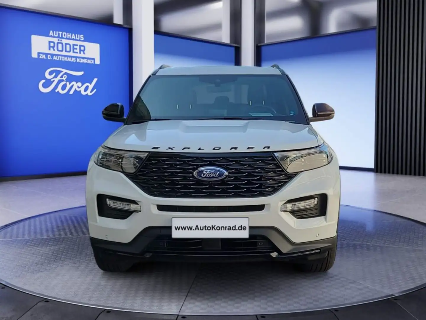 Ford Explorer EcoBoost Plug-in Hybrid ST-LINE Weiß - 2