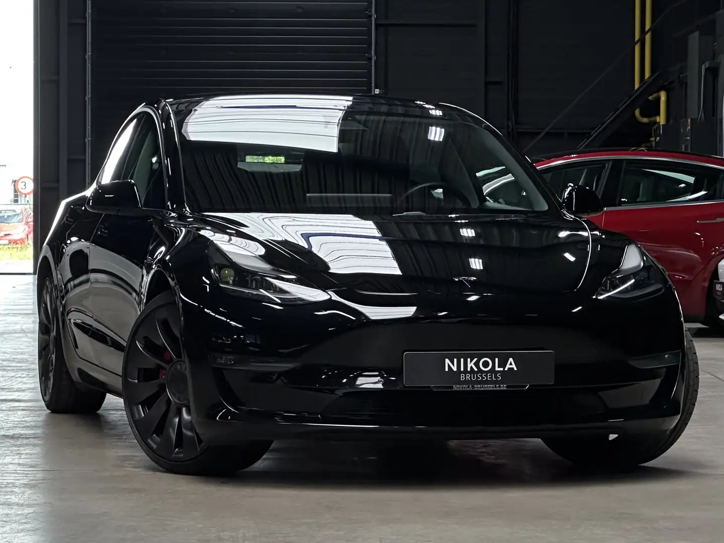 Tesla Model 3 PERFORMANCE - ALL BLACK - AP ACTIVE Zwart - 1
