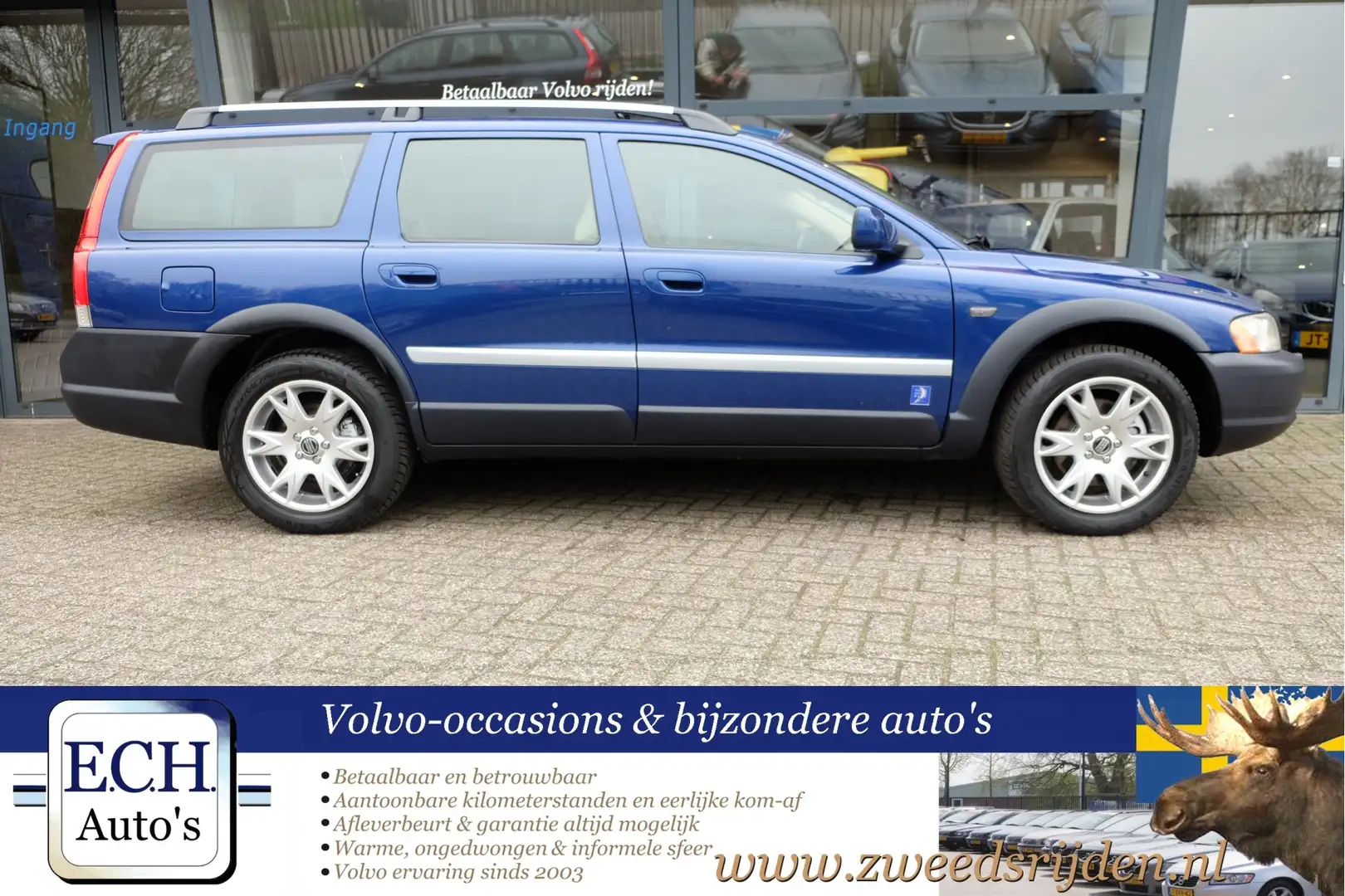 Volvo XC70 2.5T 210 pk Aut. Ocean Race, Leer, Schuifdak, Trek Azul - 2