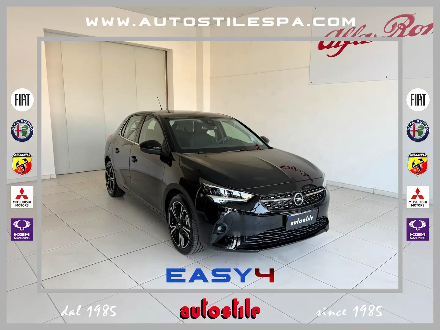 Opel Corsa 1.5 diesel 100 CV Elegance KM0 Nero - 1
