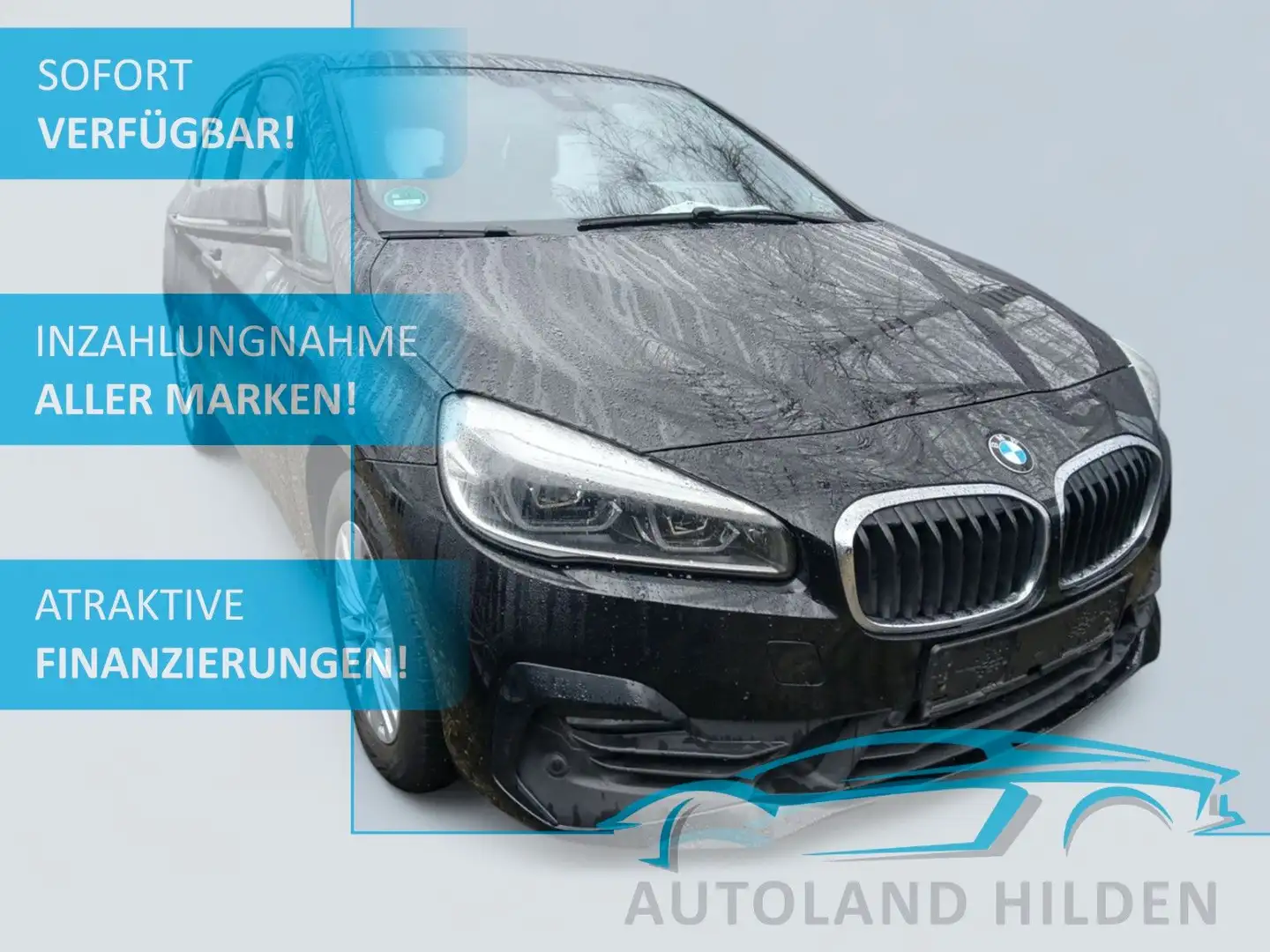 BMW 218 d Automatik/Active Tourer/Advantage/LED/Navi Noir - 1