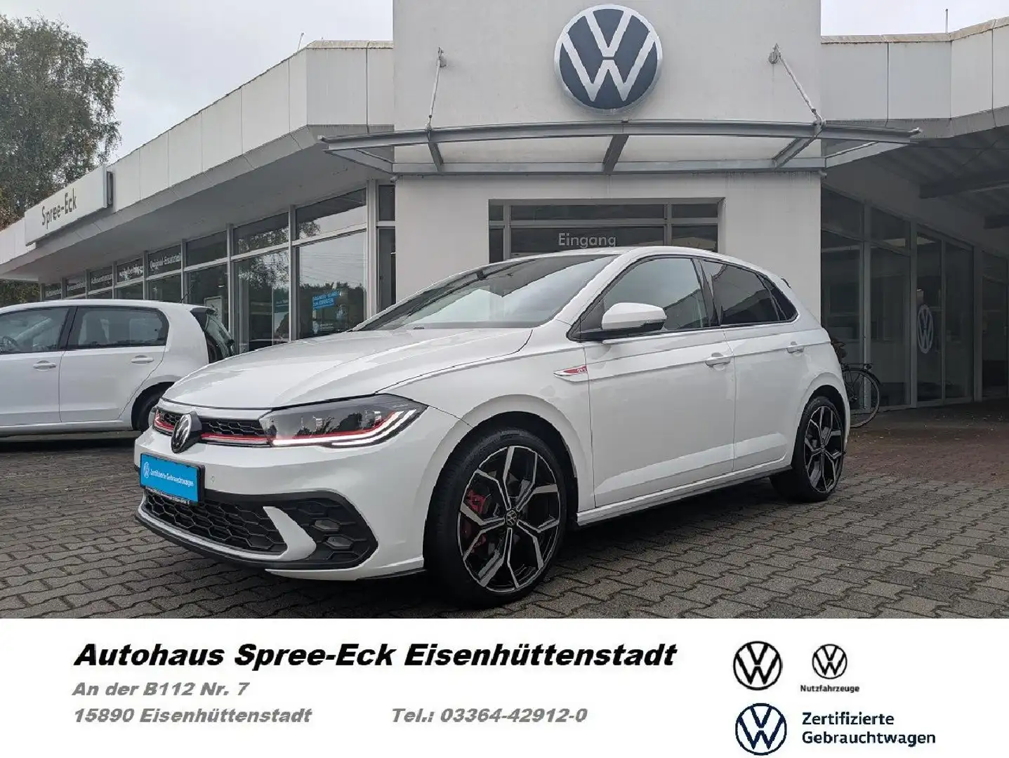 Volkswagen Polo Polo 2.0 TSI GTI *Kamera,18,ACC,App* Weiß - 1