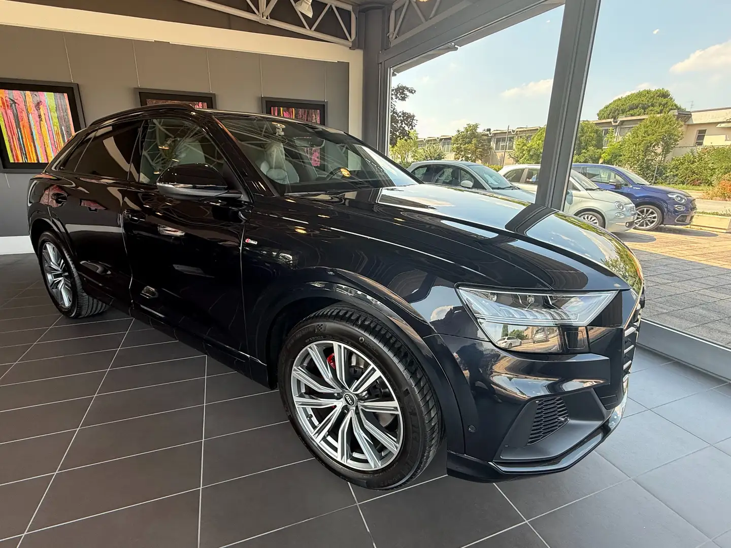 Audi Q8 Q8 I 2018 50 3.0 tdi mhev Sport quattro tiptronic Nero - 2