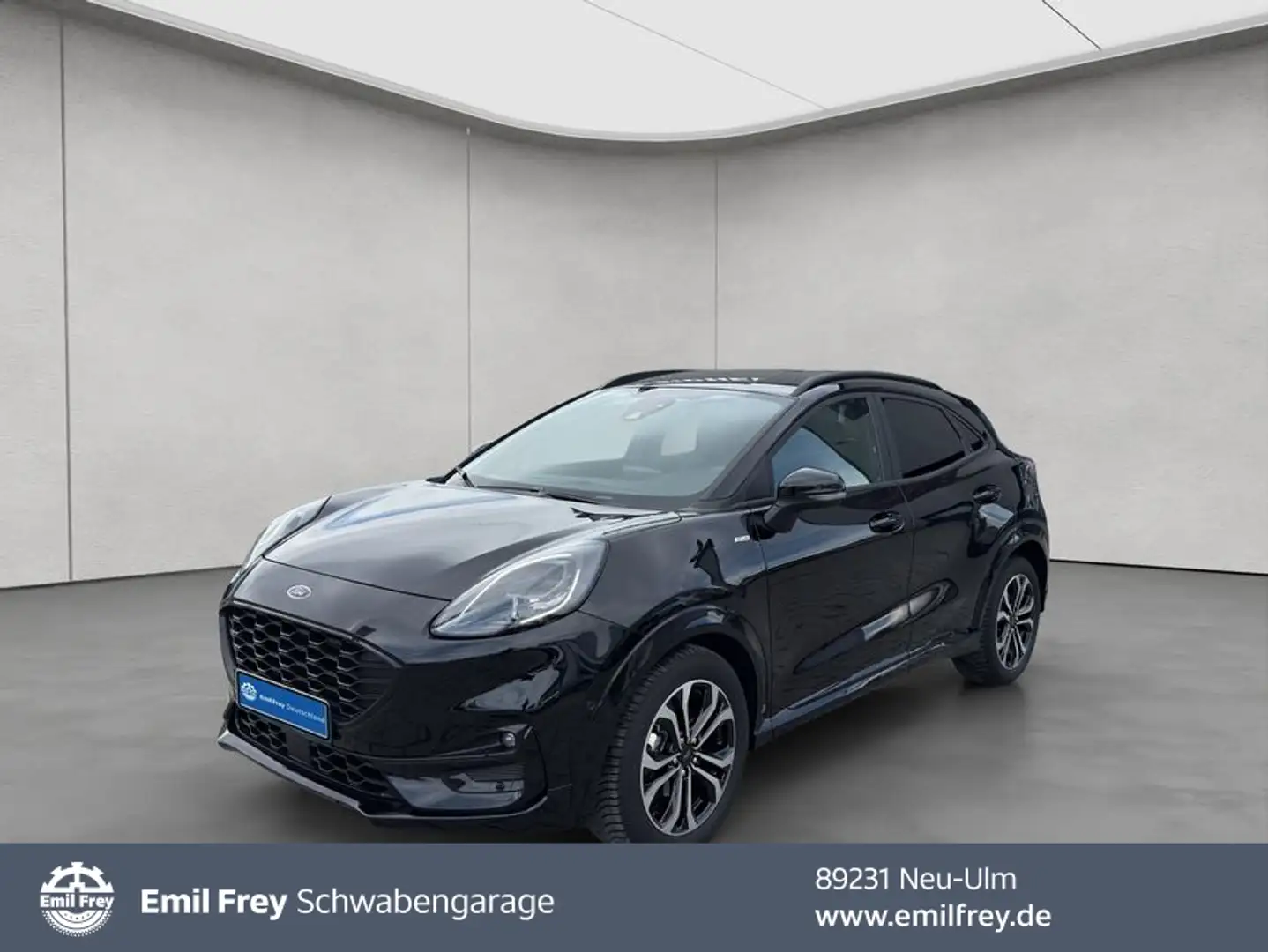 Ford Puma 1.0 EcoBoost Hybrid Aut. ST-LINE X Schwarz - 1