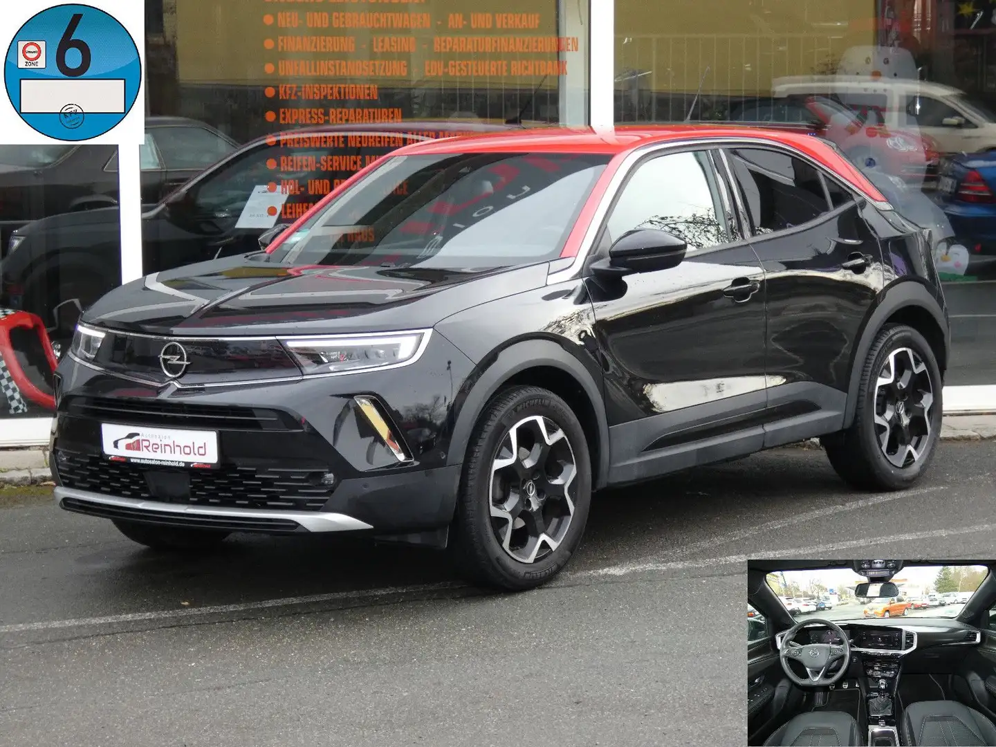 Opel Mokka Ultimate Turbo MASSAGE+LEDER+MATRIX+KAMERA Schwarz - 1