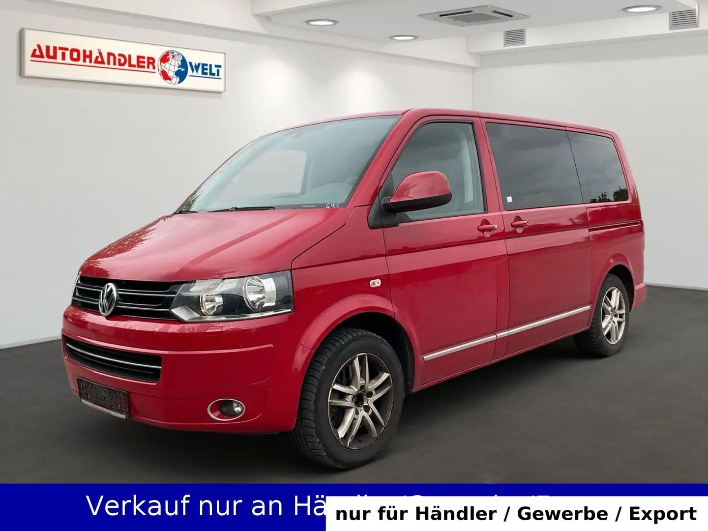 Volkswagen T5 Multivan T5 2.0 TDI Multivan Highline 4Motion Rot - 1