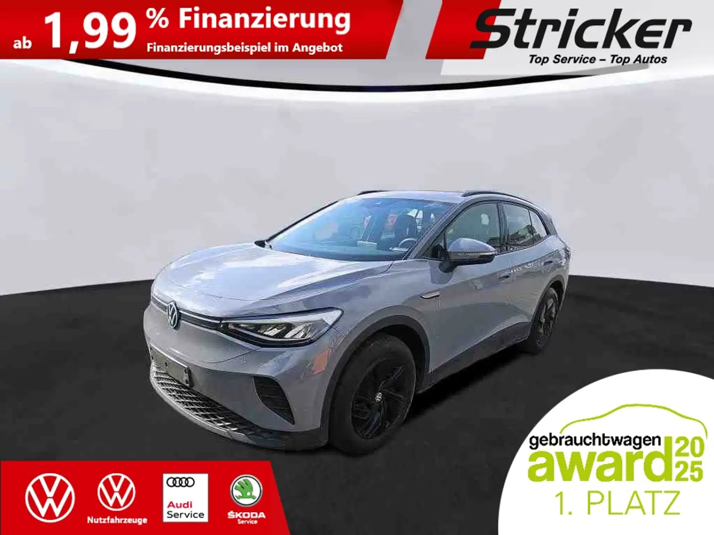 Volkswagen ID.4 Pure 109/52 235,-ohne Anzahlung Navi Einparkhilfe Gris - 2