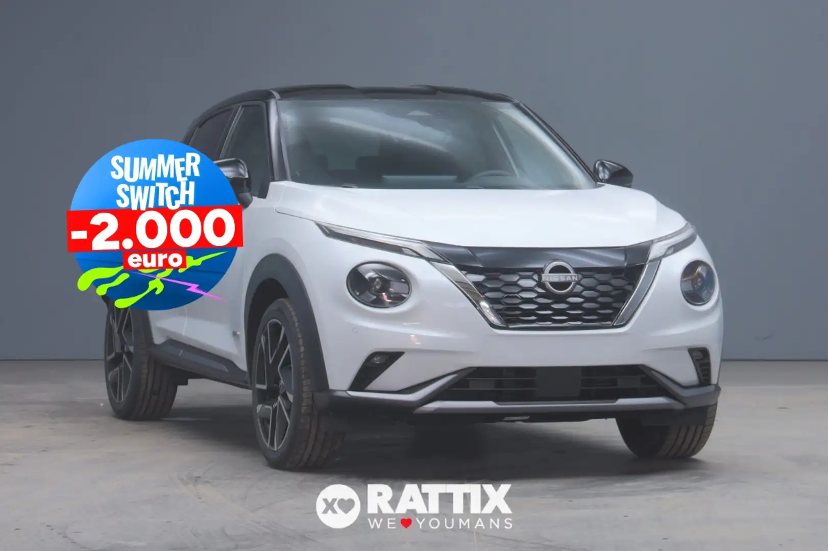 Nissan Juke 1.6 HEV N-Design Bianco - 1