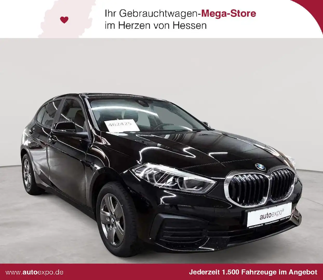 BMW 116 116i Aut. Advantage Navi SHz LED Noir - 1
