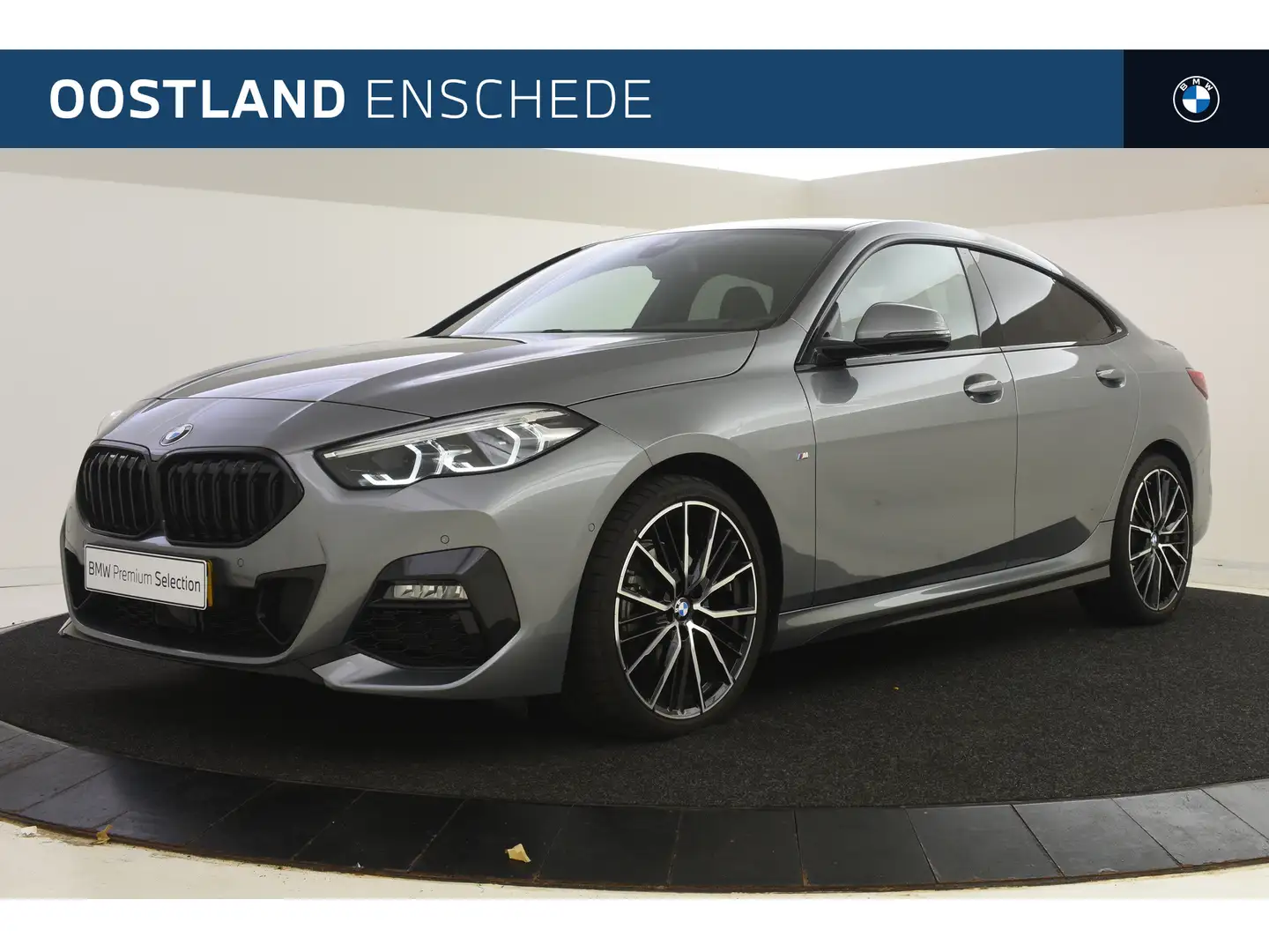 BMW 218 2 Serie Gran Coupé 218i High Executive M Sport Aut Grijs - 1